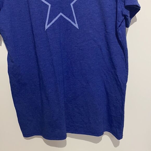 Riccardo Tisci x Nike Women's Blue White V-Neck Athletic Cut T-Shirt Size XXL - Picture 8 of 9